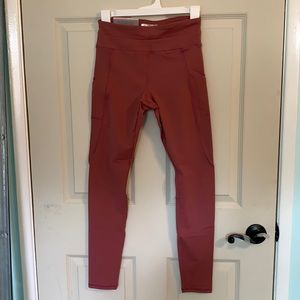 Forever 21 size small pink high-rise leggings